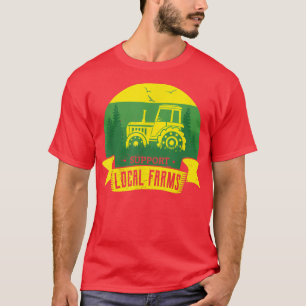 Camiseta Apoyo a los agricultores agrícolas