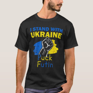 Camiseta Apoyo a los amantes de la bandera ucraniana de Ucr