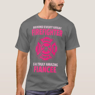 Camiseta Apoyo a los bomberos contra incendios para la fina