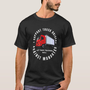 Camiseta Apoyo a los camioneros contra los mandatos Liberta
