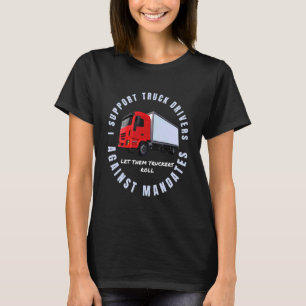 Camiseta Apoyo a los camioneros contra los mandatos Liberta