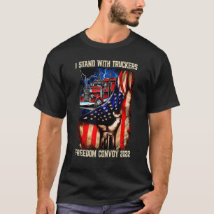 Camiseta Apoyo a los camioneros Estoy de acuerdo con la Con