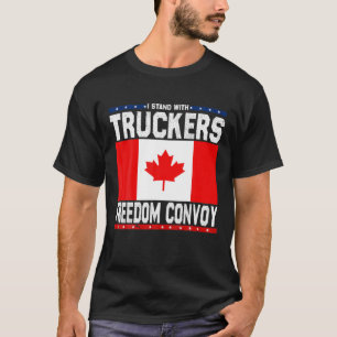 Camiseta Apoyo a los camioneros Estoy de acuerdo con la Con