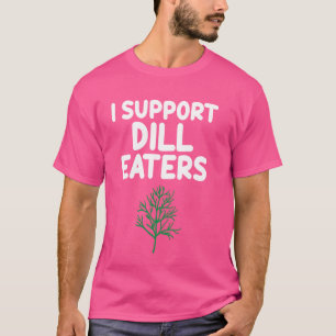 Camiseta Apoyo A Los Comedores De Ensalada Verdes De Pickle