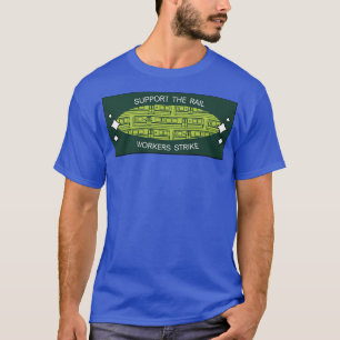 Camiseta Apoyo a los trabajadores ferroviarios en huelga RM