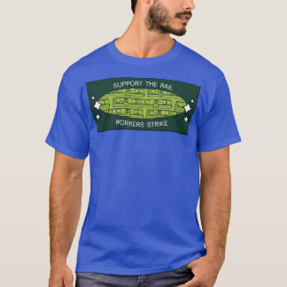 Camiseta Apoyo a los trabajadores ferroviarios en huelga RM