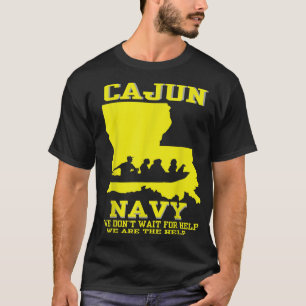 Camiseta Apoyo a Louisiana Search and Rescue CAJUN NAVY