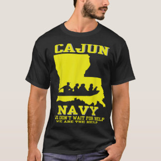 Camiseta Apoyo a Louisiana Search and Rescue CAJUN NAVY