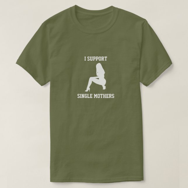Camiseta Apoyo a madres solteras (Diseño del anverso)