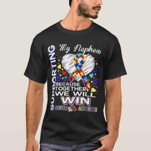 Camiseta Apoyo a mi conciencia de sobrino autista