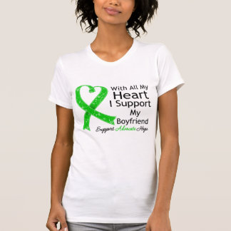 Camiseta Apoyo a mi novio con todo mi corazón