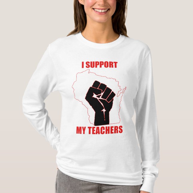 Camiseta Apoyo a mis profesores (Anverso)