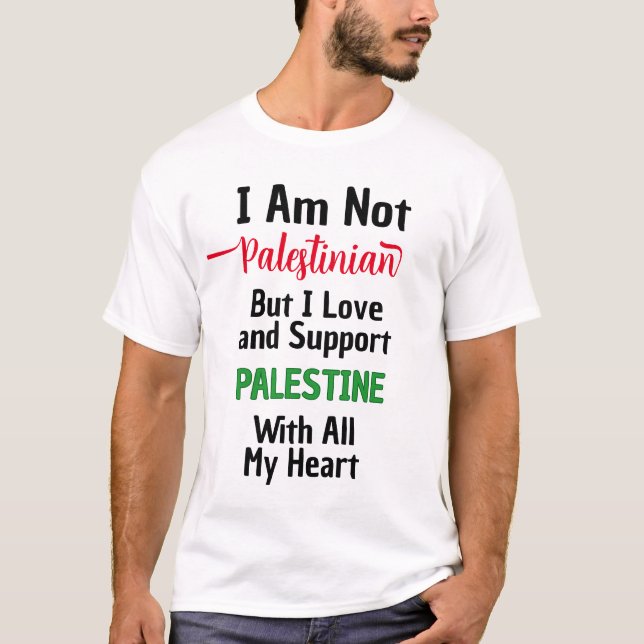 Camiseta Apoyo a Palestina (Anverso)