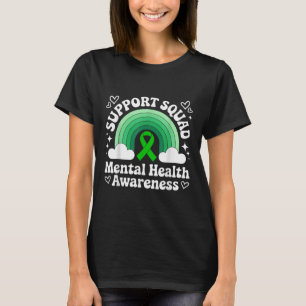 Camiseta Apoyo a Squad Sunflower Hair Mental Health Awarene