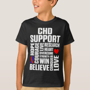 Camiseta Apoyo a Supervivientes de Defectos de Cardiopatía