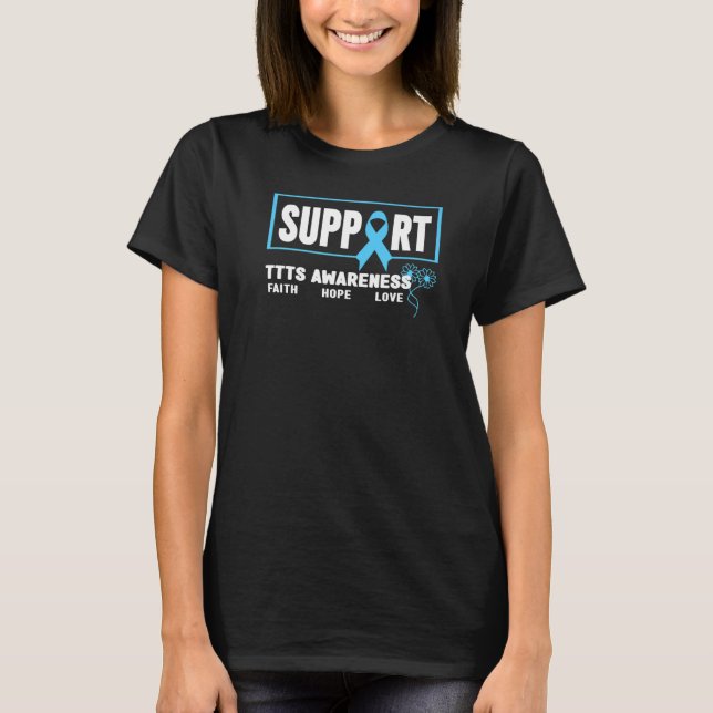 Camiseta Apoyo a TTTS Síndrome de Transfusión de Gemelo a G (Anverso)