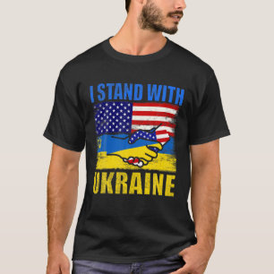 Camiseta Apoyo a Ucrania Estadounidense Fl