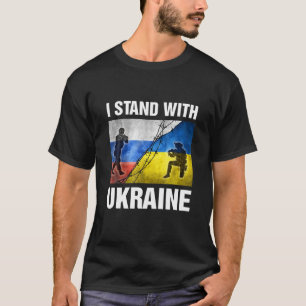 Camiseta Apoyo a Ucrania Estadounidense Fl