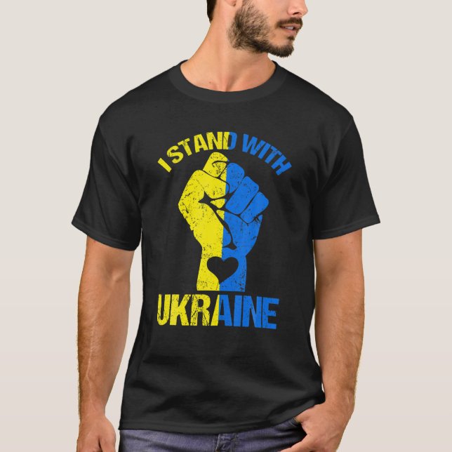 Camiseta Apoyo a Ucrania Puck Futin Ukrainiano (Anverso)