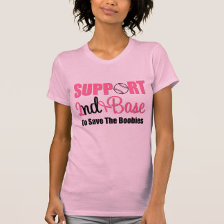 Camiseta Apoyo al cáncer de mama 2da base