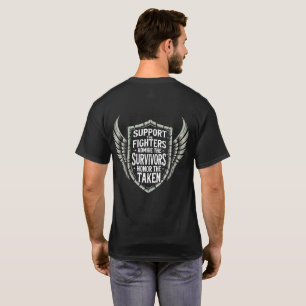 Camiseta Apoyo al Cáncer de Mama Admira Honra Cáncer de Mam