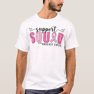 Camiseta Apoyo al cáncer de mama Escuadrón Sobreviviente de