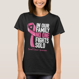 Camiseta Apoyo al cáncer de mama Familia Mujeres Cáncer de