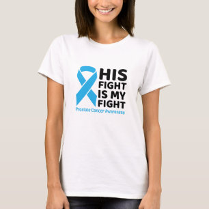 Camiseta Apoyo al cáncer de próstata - Su lucha es mi lucha