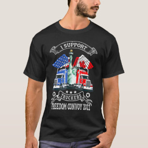 Camiseta Apoyo Al Convoy De Camioneros De Libertad 2022