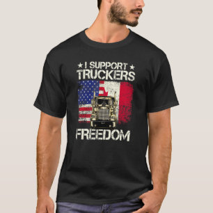 Camiseta Apoyo Al Convoy De Libertad De Camioneros 2022 Ban