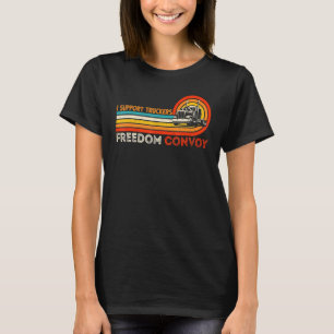 Camiseta Apoyo al convoy de libertad de camioneros 2022 Ret