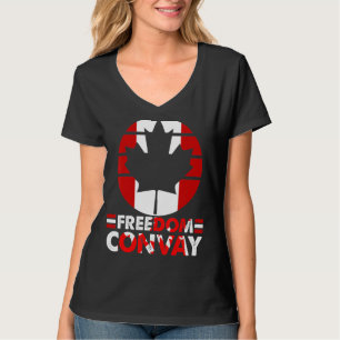Camiseta Apoyo al Convoy de Libertad de Camioneros Canadien