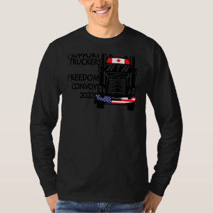 Camiseta Apoyo al Convoy de Libertad de Camioneros Canadien