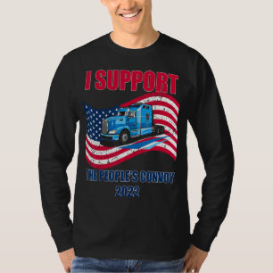 Camiseta Apoyo Al Convoy Popular 2022 De Estados Unidos Lib