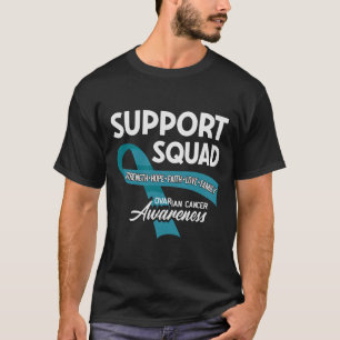 Camiseta Apoyo al Equipo Concienciación sobre el Cáncer de