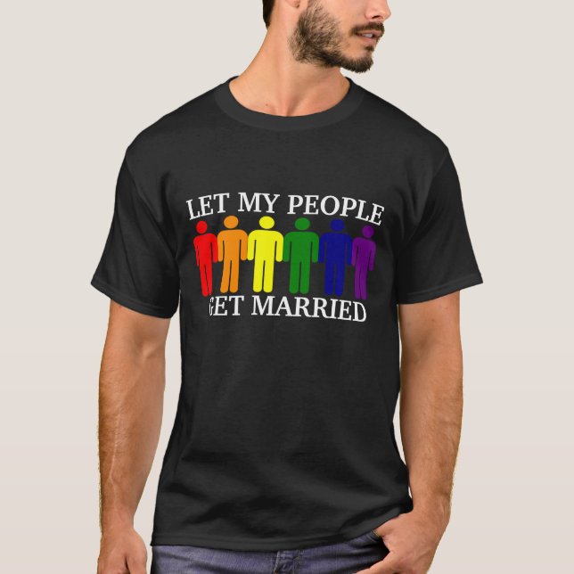 Camiseta Apoyo al matrimonio gay (Anverso)
