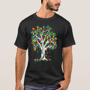 Camiseta Apoyo al Mes de Concienciación sobre Autismo en Ár