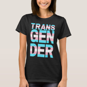 Camiseta Apoyo al orgullo transgénero Trans Rainbow Lgbtqia