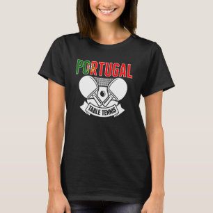 Camiseta Apoyo al ping pong portugués en Portugal