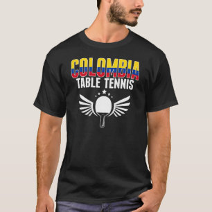 Camiseta Apoyo al Tenis de Mesa Colombiano