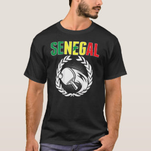 Camiseta Apoyo al Tenis de Mesa Senegalés