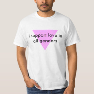 Camiseta Apoyo amor en todos los géneros
