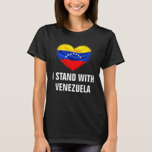 Camiseta apoyo bandera de Venezuela libertad