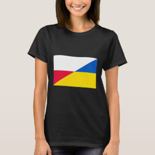 Camiseta Apoyo Bandera Polonia Ucrania Amistad Vecino 1