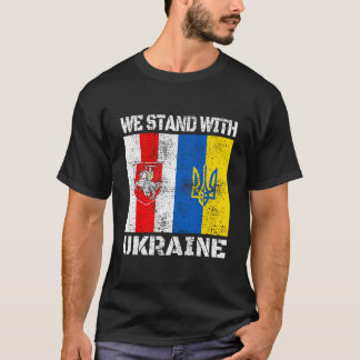 Camiseta Apoyo bielorruso a la postura ucraniana de estar c