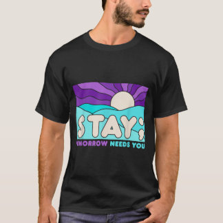 Camiseta Apoyo Conciencia Prevención Salud Mental