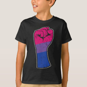 Camiseta Apoyo de bandera del orgullo bisexual Bi Pride Res