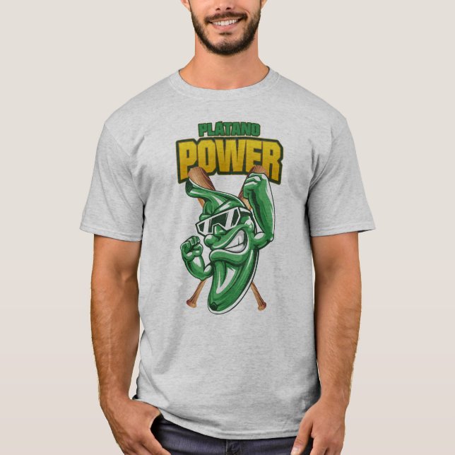 CAMISETA APOYO DEL EQUIPO DE BÉISBOL DOMINICANA DE PODER PL (Anverso)