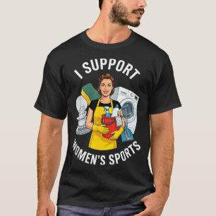 Camiseta Apoyo Deporte Femenino Inutilizable Humor Adulto