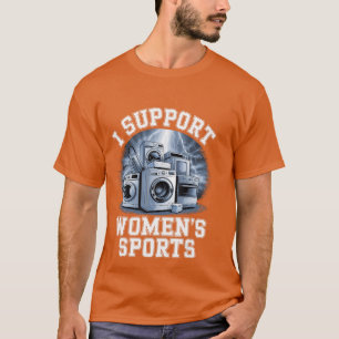 Camiseta Apoyo Deportes Femeninos Inutilizable Humor Adulto